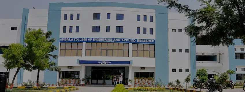 Ambala College of Engineering & Applied Research, Ambala Admission 2024