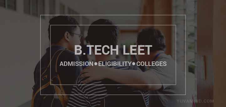 B.Tech LEET Admission