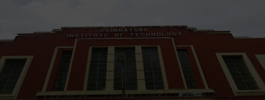 Coimbatore Institute of Technology, Coimbatore Admission 2024