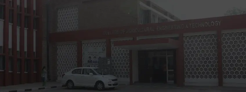 College of Agricultural Engineering & Technology, Hisar Admission 2024