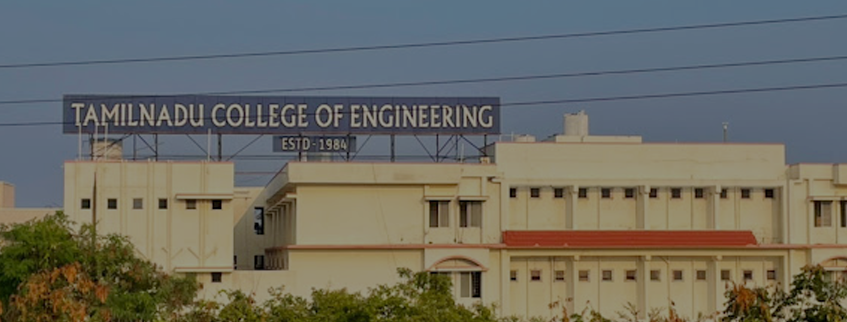 Tamilnadu College of Engineering, Coimbatore Admission 2024